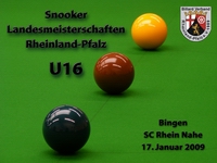 Snooker Jugendlandesmeisterschaften 2009 BVRLP